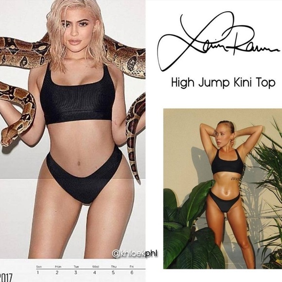 Laina Rauma black High Jump biKini Set Small - Picture 6 of 8